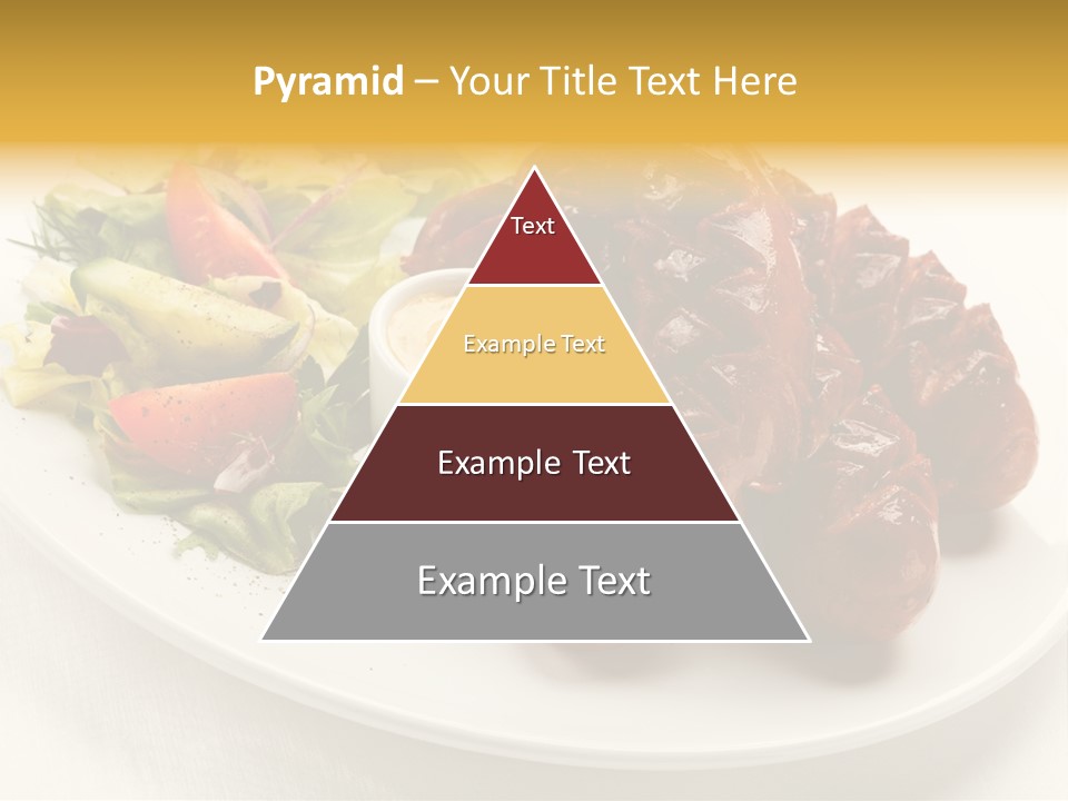 Sausage Dine Nutrition PowerPoint Template