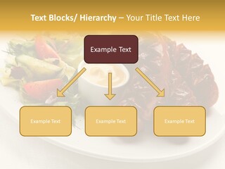 Sausage Dine Nutrition PowerPoint Template