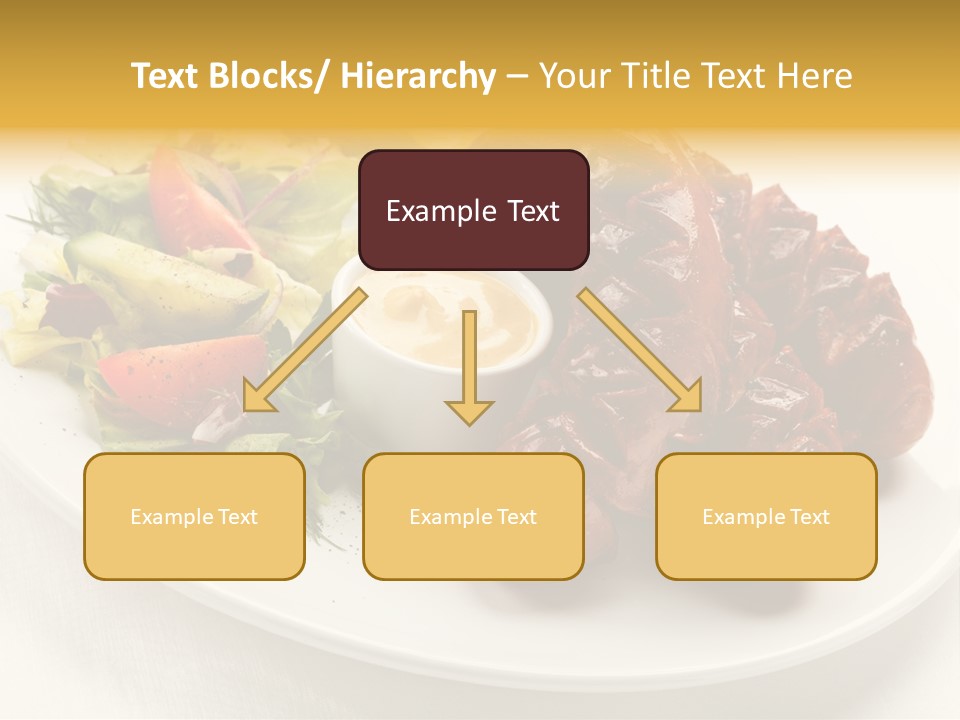 Sausage Dine Nutrition PowerPoint Template