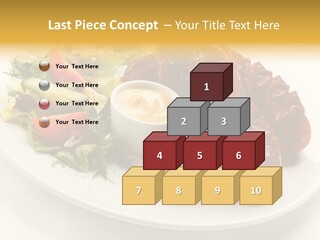 Sausage Dine Nutrition PowerPoint Template