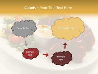 Sausage Dine Nutrition PowerPoint Template