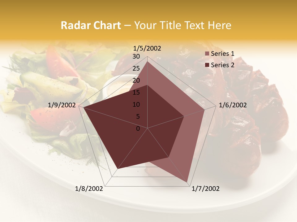 Sausage Dine Nutrition PowerPoint Template