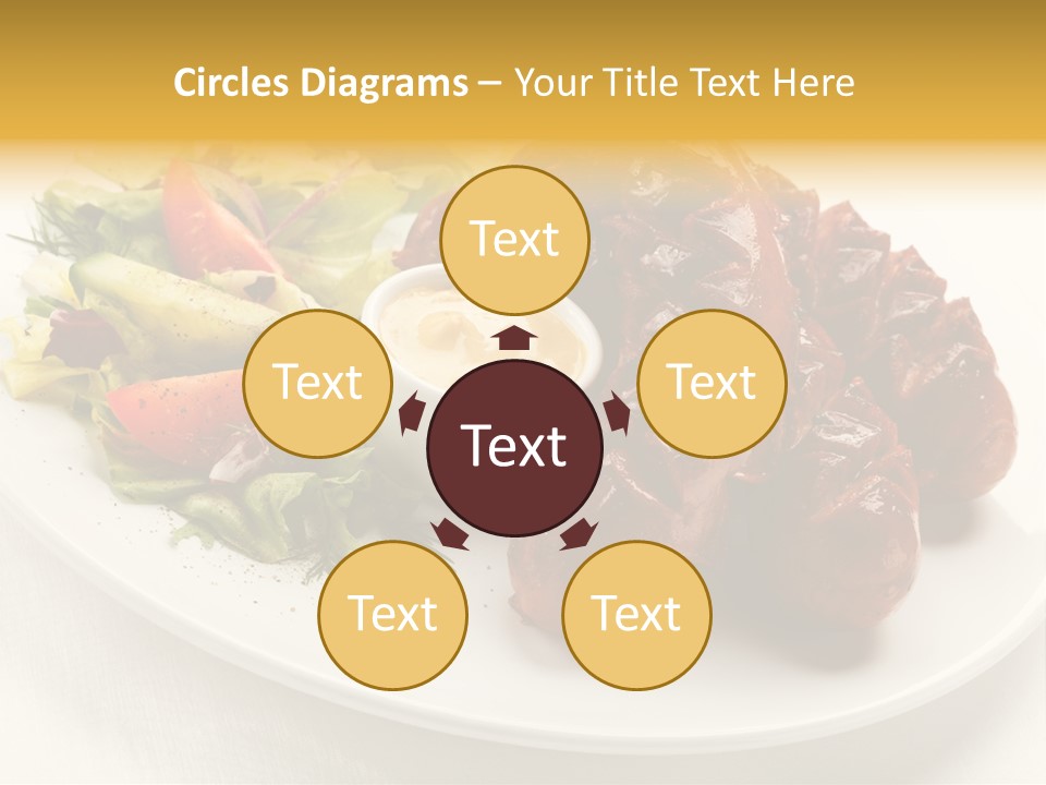 Sausage Dine Nutrition PowerPoint Template