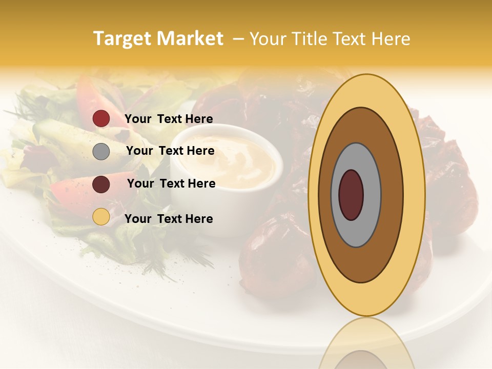 Sausage Dine Nutrition PowerPoint Template