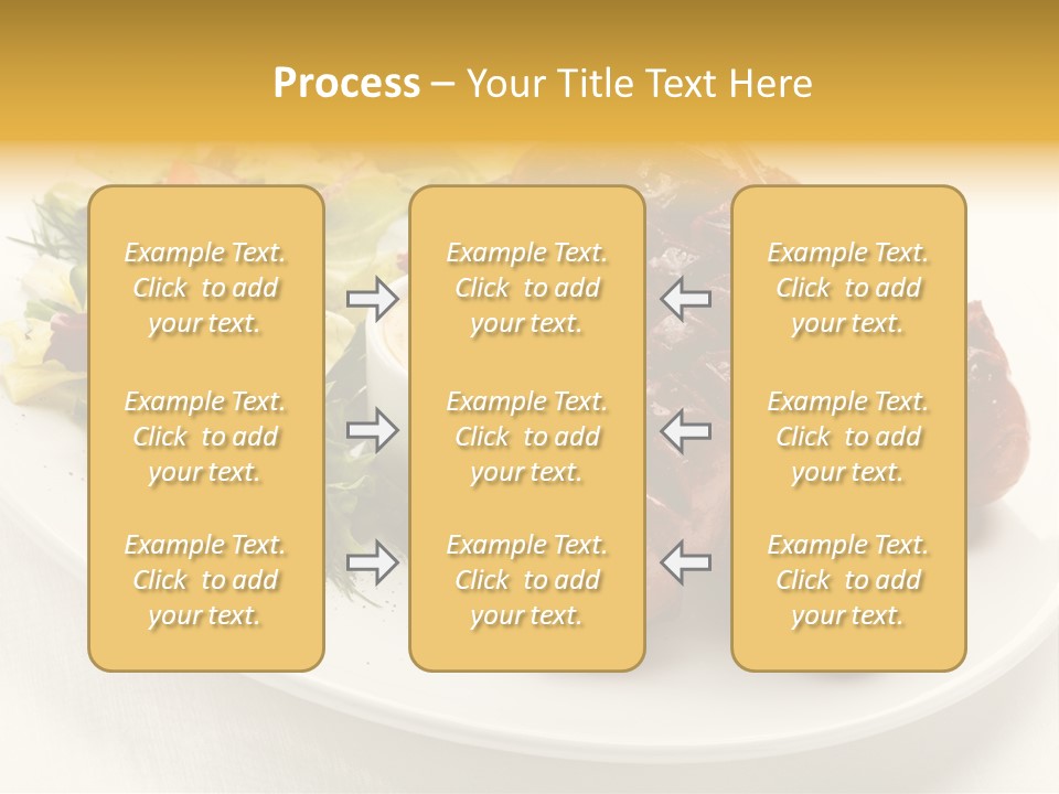 Sausage Dine Nutrition PowerPoint Template