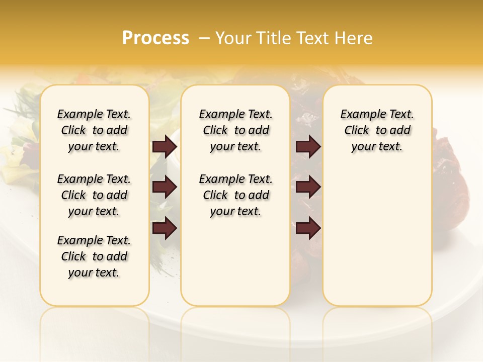 Sausage Dine Nutrition PowerPoint Template