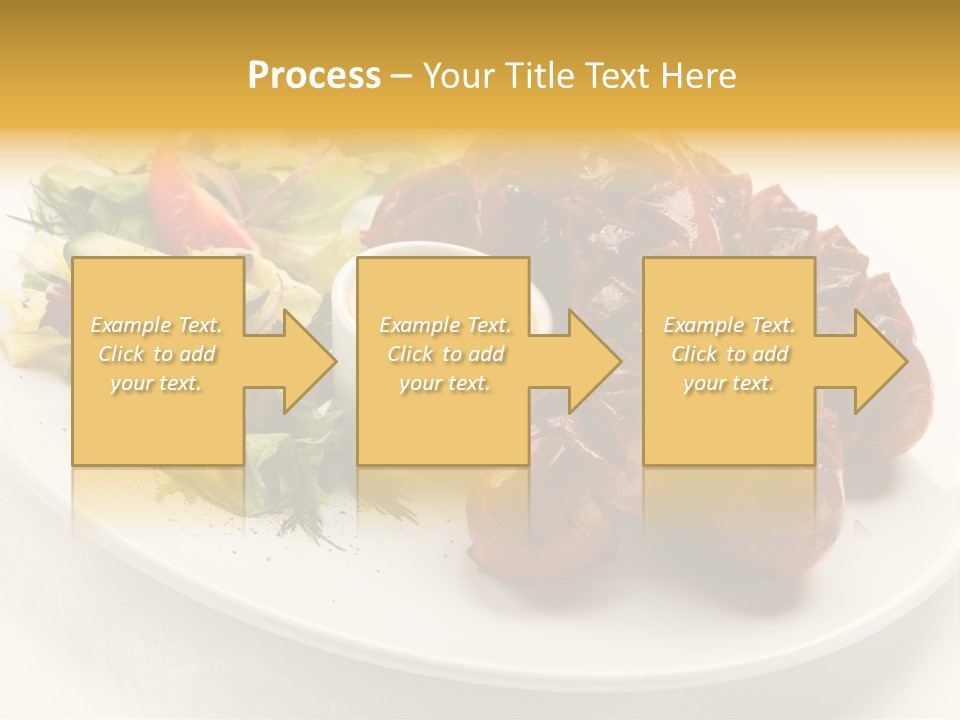 Sausage Dine Nutrition PowerPoint Template