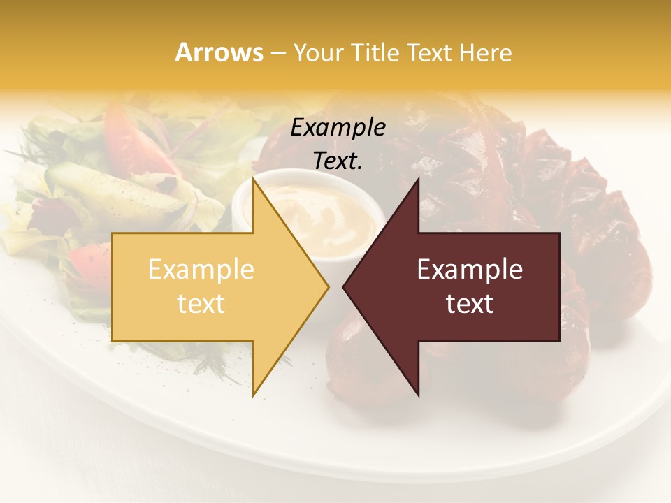 Sausage Dine Nutrition PowerPoint Template