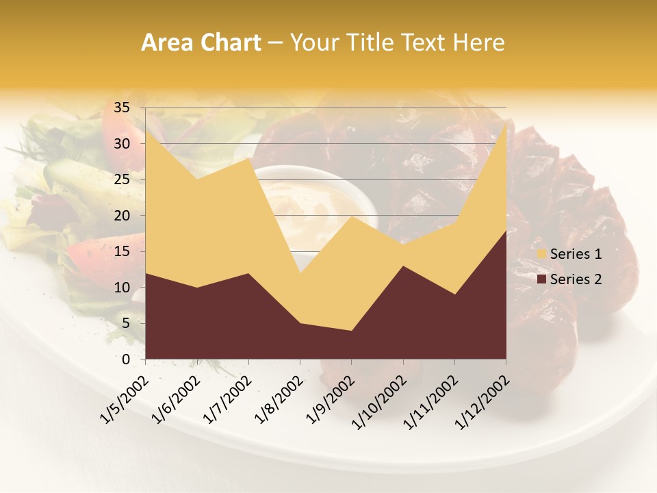Sausage Dine Nutrition PowerPoint Template