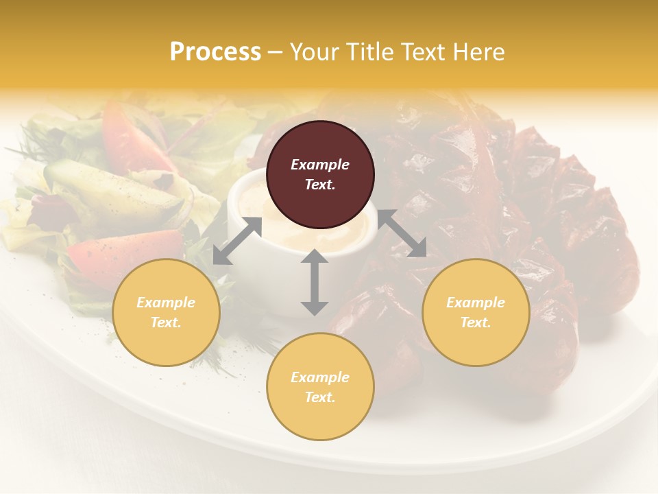 Sausage Dine Nutrition PowerPoint Template