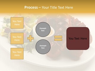 Sausage Dine Nutrition PowerPoint Template