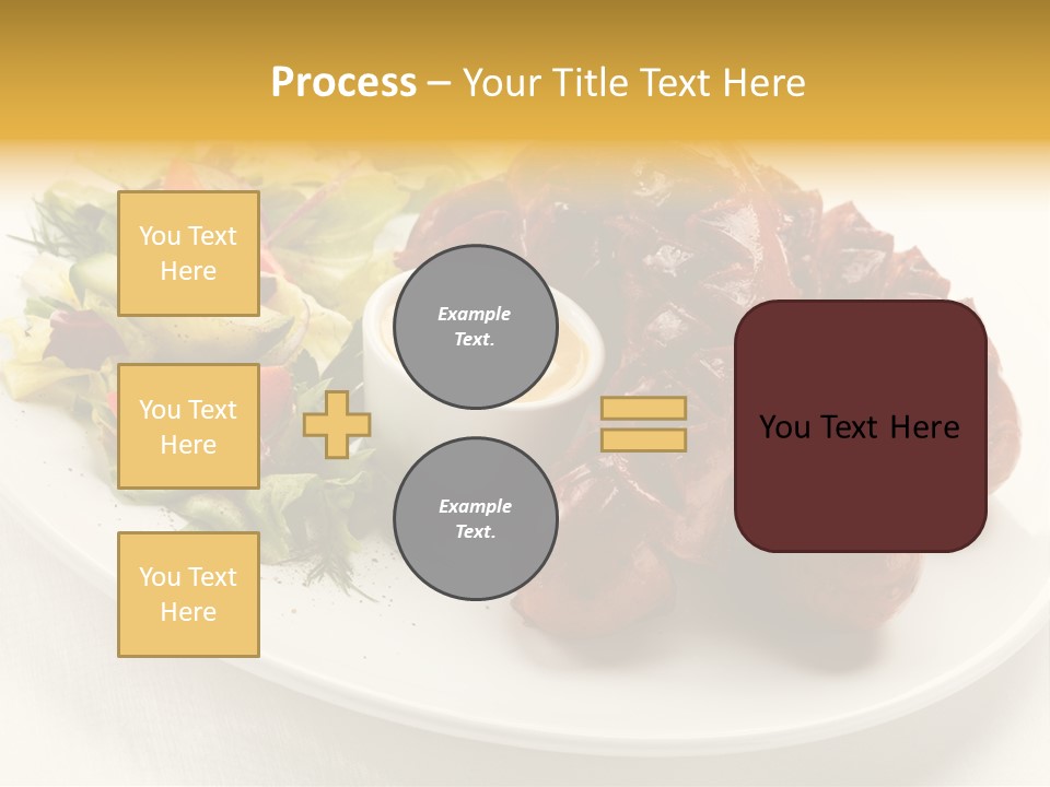 Sausage Dine Nutrition PowerPoint Template
