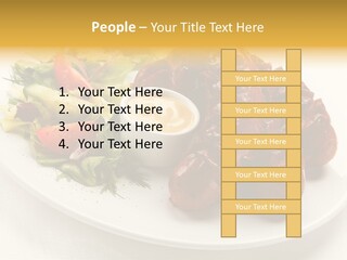 Sausage Dine Nutrition PowerPoint Template