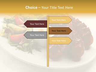 Sausage Dine Nutrition PowerPoint Template