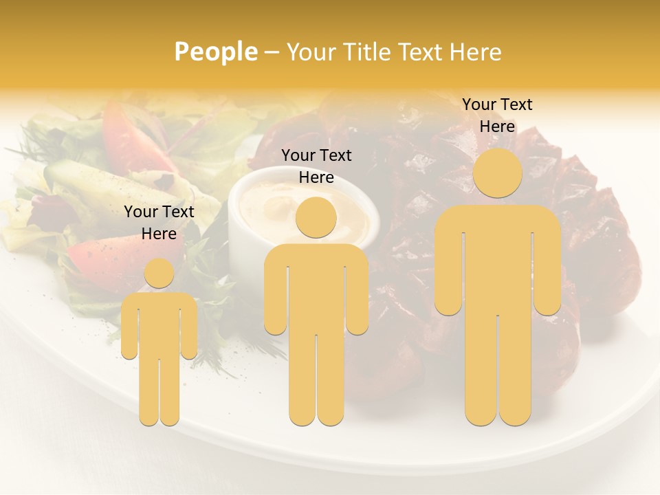 Sausage Dine Nutrition PowerPoint Template