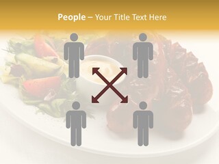 Sausage Dine Nutrition PowerPoint Template
