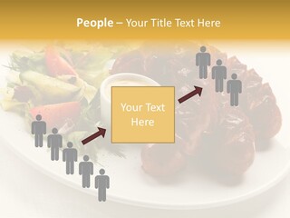 Sausage Dine Nutrition PowerPoint Template