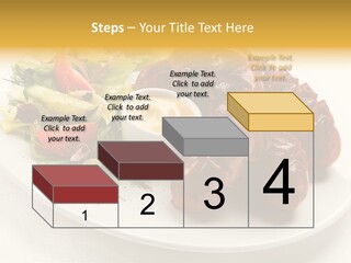 Sausage Dine Nutrition PowerPoint Template