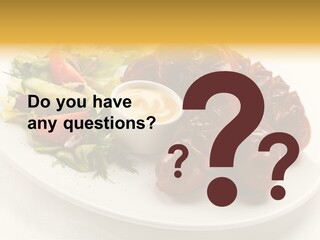 Sausage Dine Nutrition PowerPoint Template