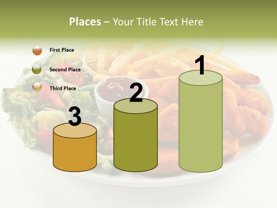 Chop Grilled Food PowerPoint Template