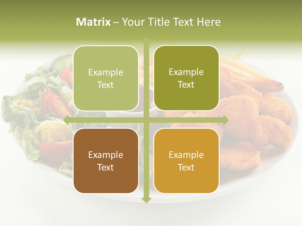 Chop Grilled Food PowerPoint Template