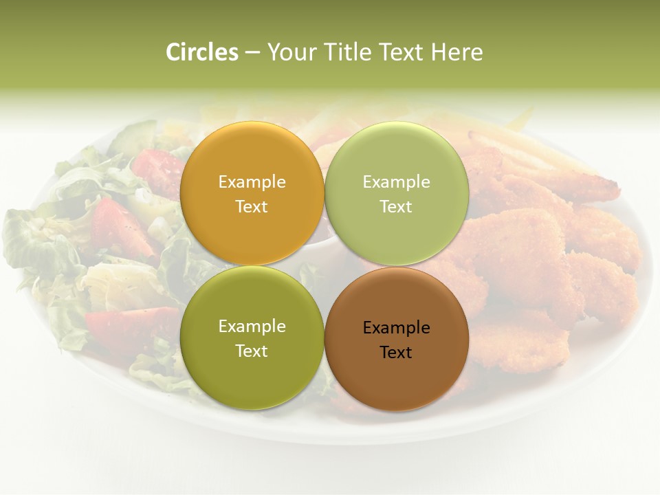 Chop Grilled Food PowerPoint Template