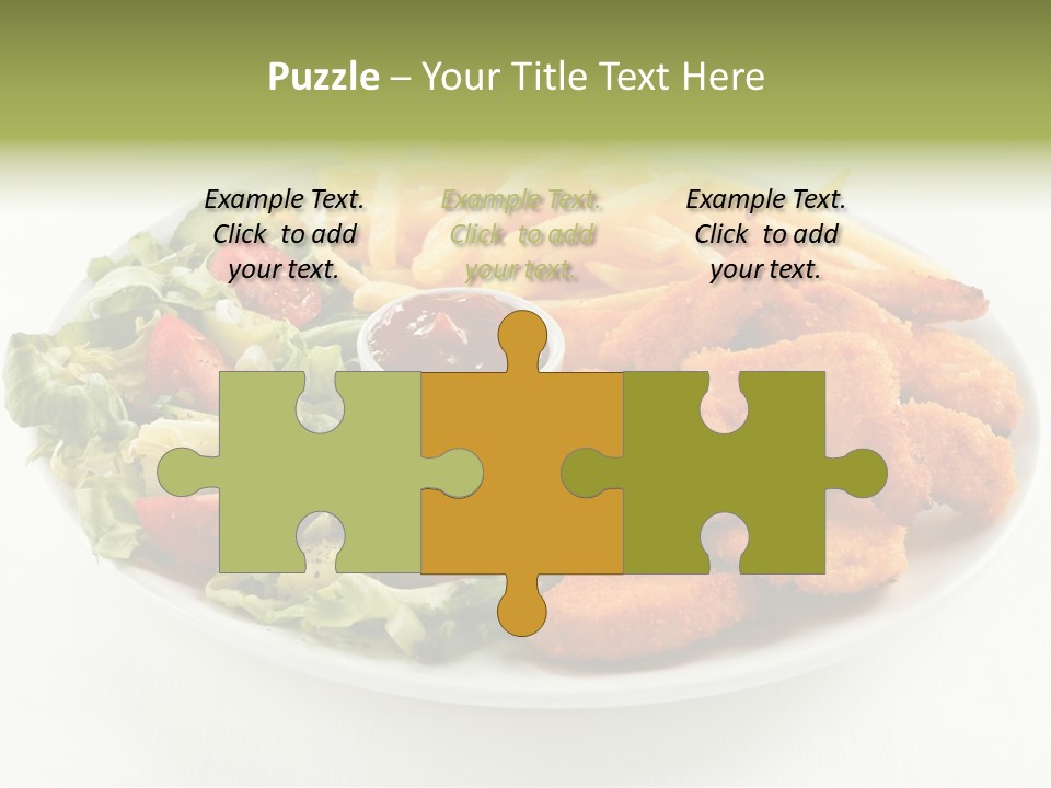 Chop Grilled Food PowerPoint Template