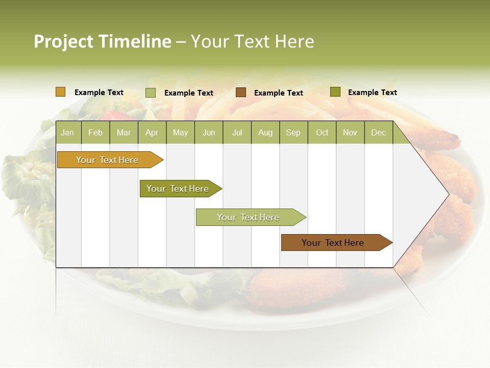 Chop Grilled Food PowerPoint Template