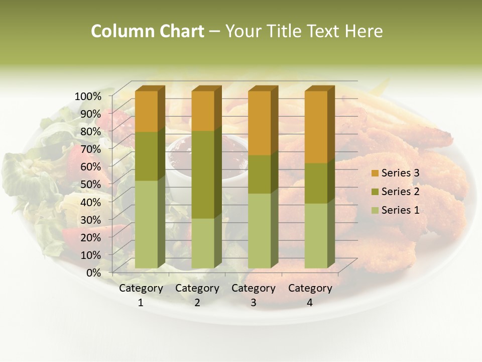 Chop Grilled Food PowerPoint Template