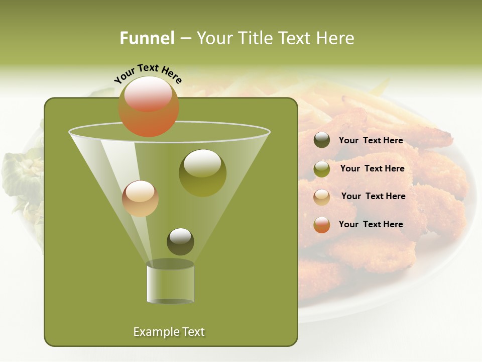 Chop Grilled Food PowerPoint Template