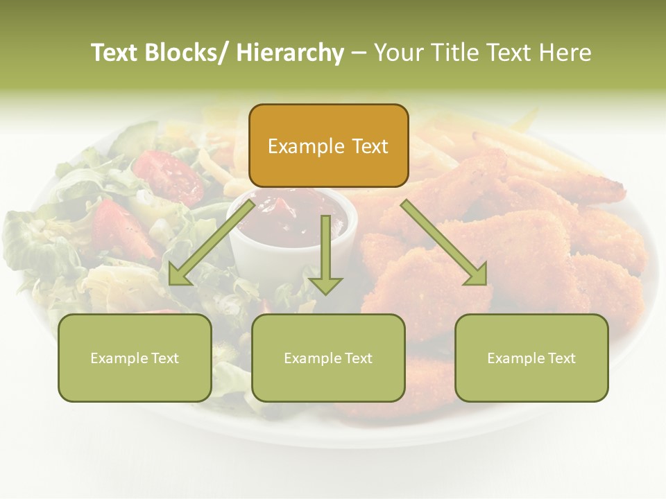 Chop Grilled Food PowerPoint Template