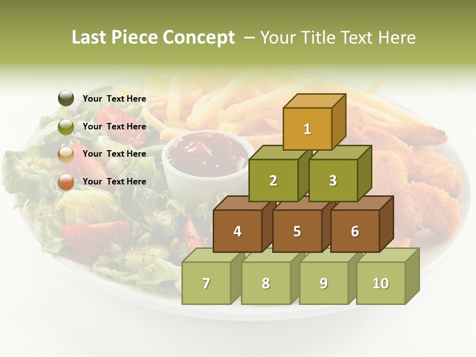 Chop Grilled Food PowerPoint Template