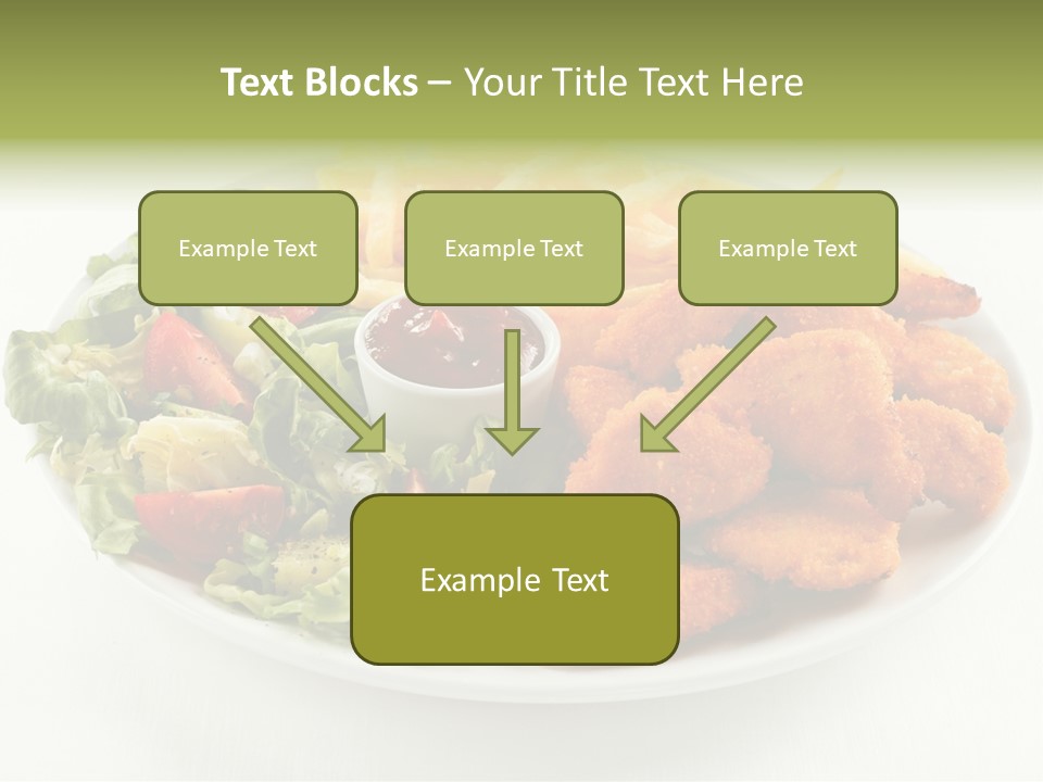 Chop Grilled Food PowerPoint Template