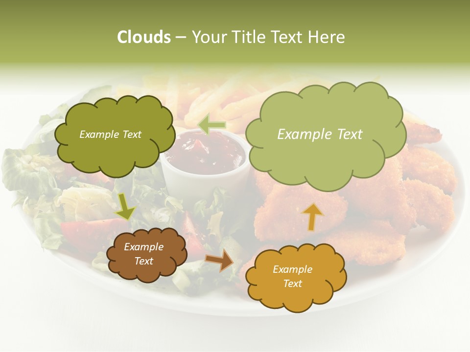 Chop Grilled Food PowerPoint Template