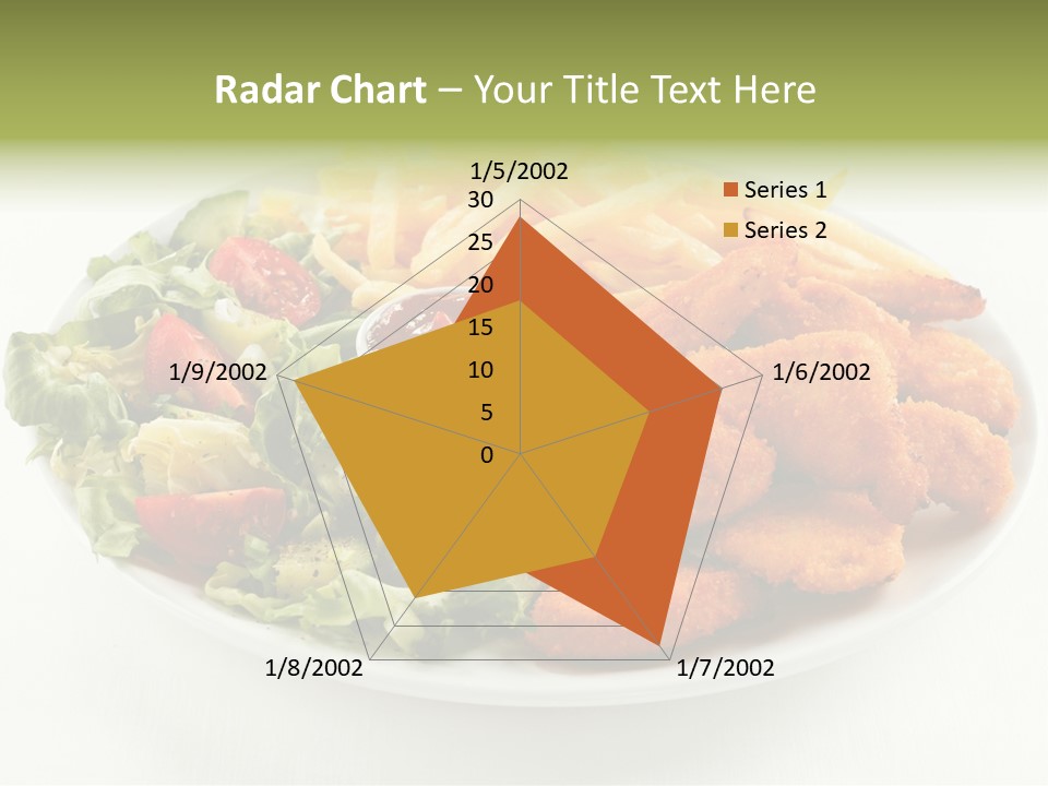 Chop Grilled Food PowerPoint Template