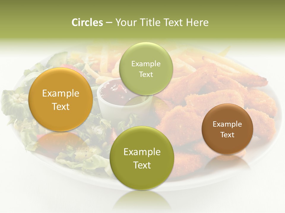 Chop Grilled Food PowerPoint Template