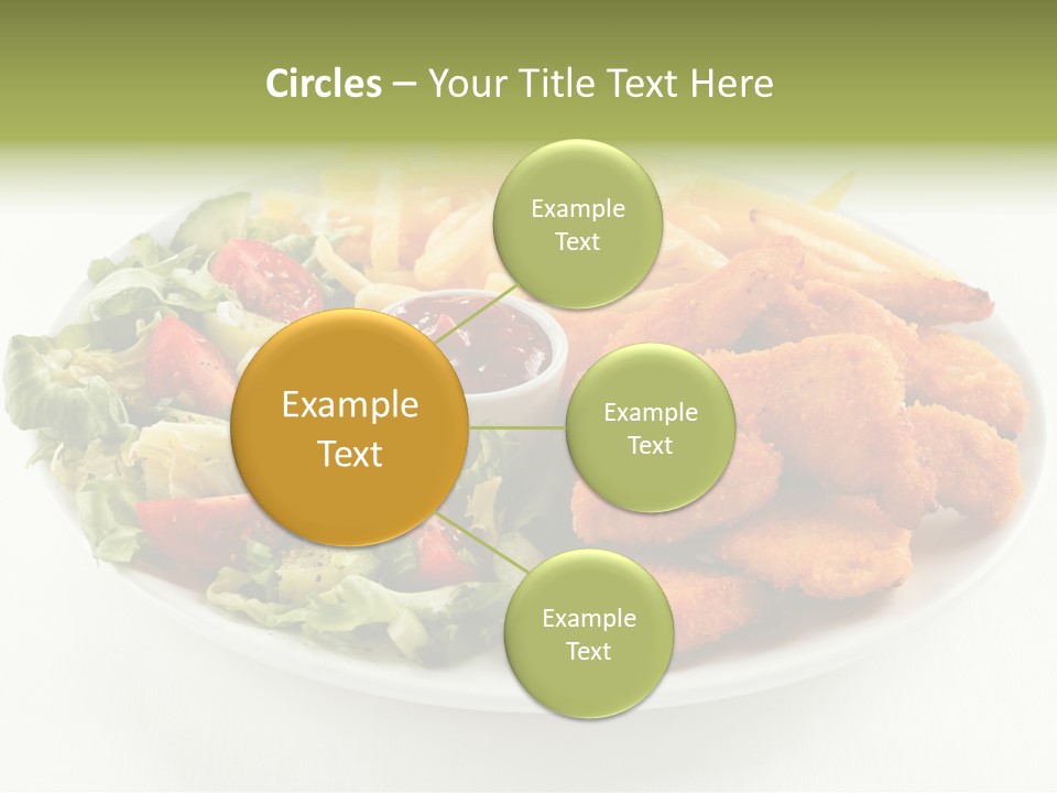 Chop Grilled Food PowerPoint Template