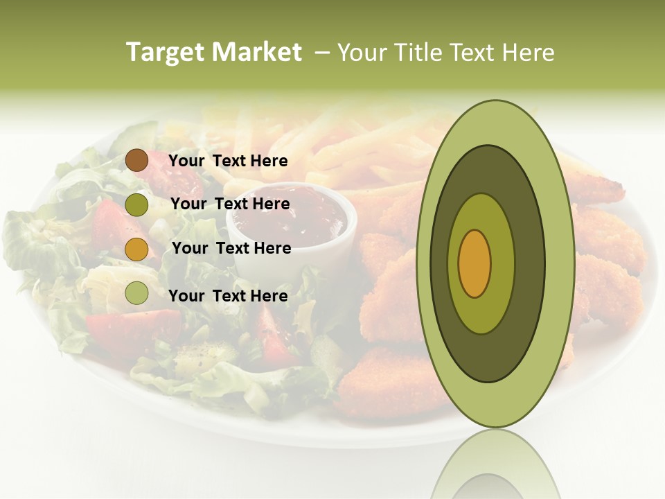 Chop Grilled Food PowerPoint Template