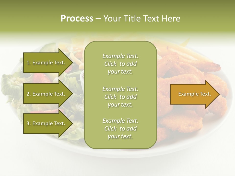 Chop Grilled Food PowerPoint Template