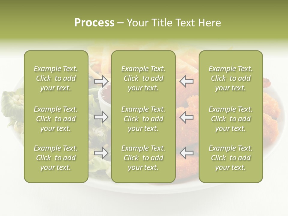 Chop Grilled Food PowerPoint Template