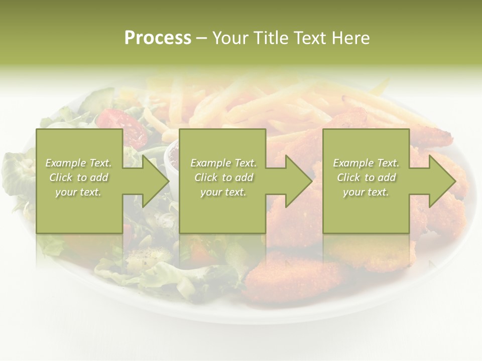 Chop Grilled Food PowerPoint Template