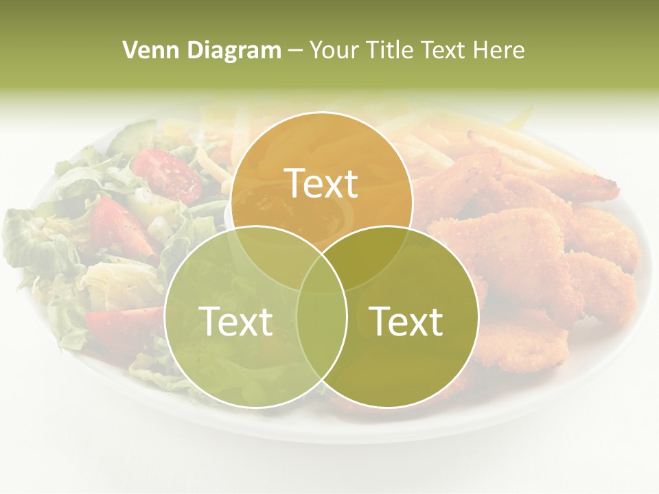 Chop Grilled Food PowerPoint Template