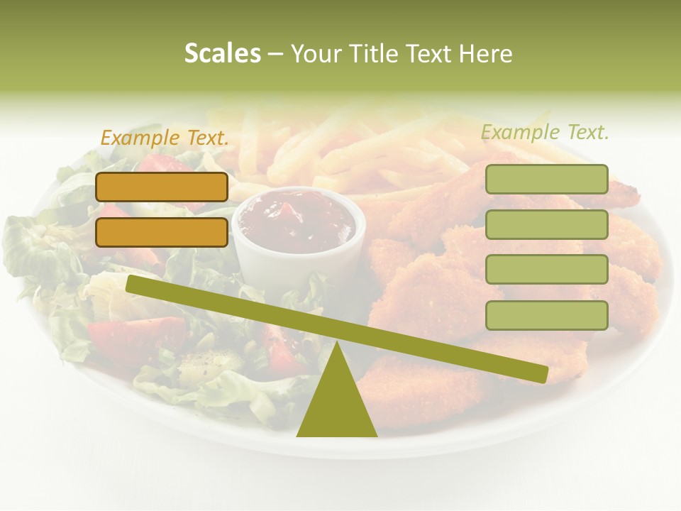 Chop Grilled Food PowerPoint Template