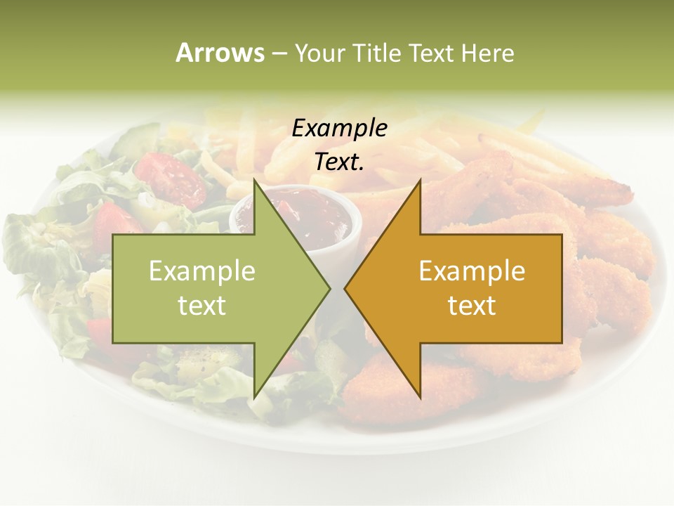 Chop Grilled Food PowerPoint Template