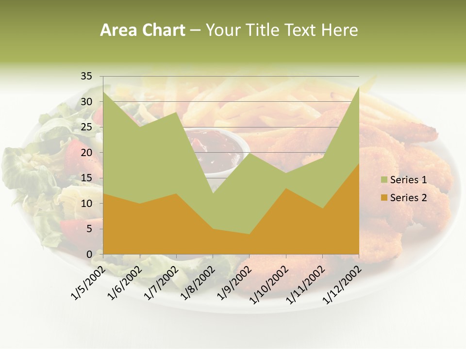 Chop Grilled Food PowerPoint Template