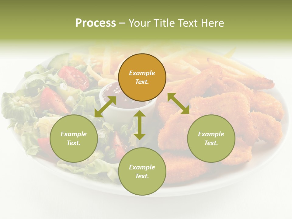 Chop Grilled Food PowerPoint Template