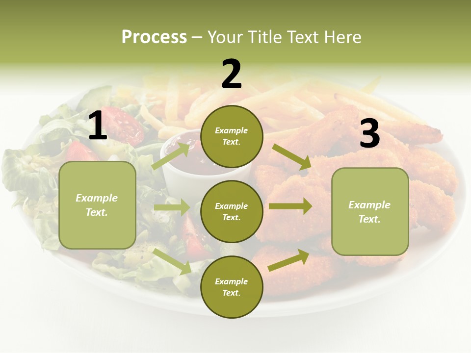 Chop Grilled Food PowerPoint Template