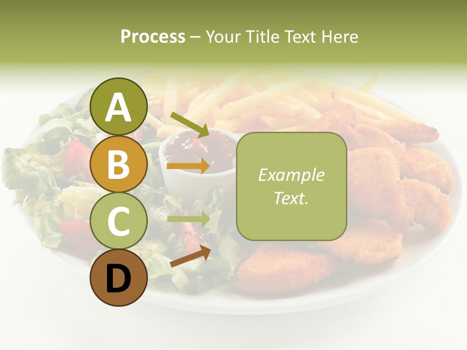 Chop Grilled Food PowerPoint Template