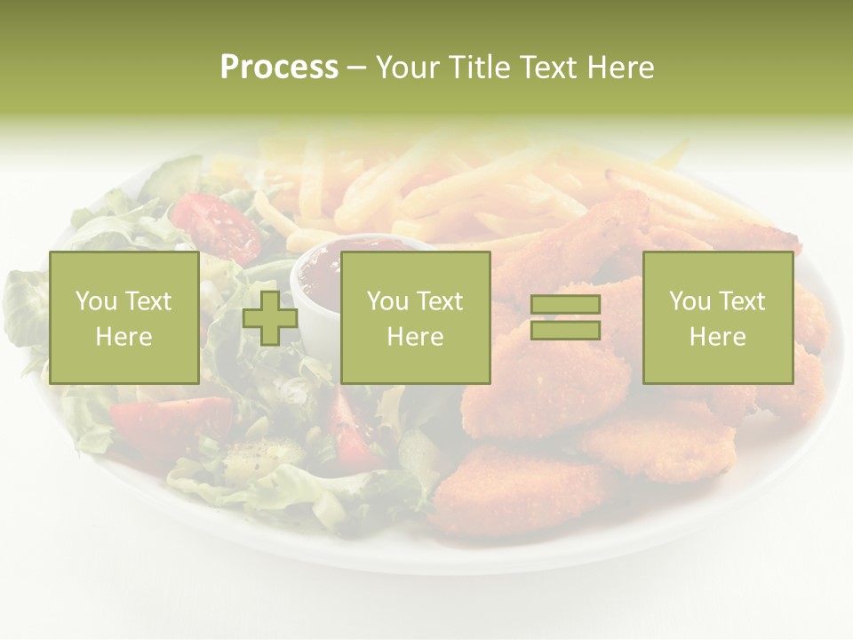 Chop Grilled Food PowerPoint Template