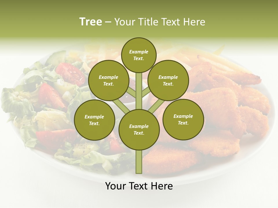 Chop Grilled Food PowerPoint Template